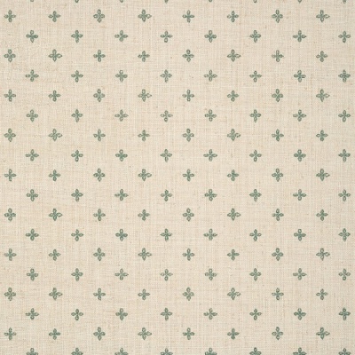 Thibaut Bethany Raffia Wallpaper in Green on Off White